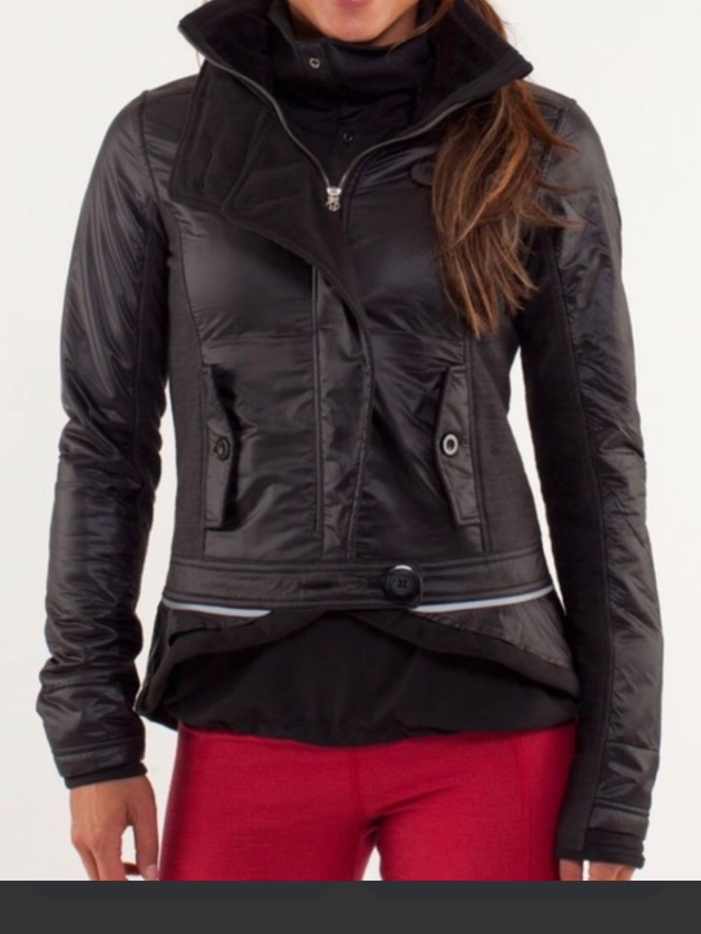 Lululemon Pedal Power Jacket in Black Womem’s Size 4